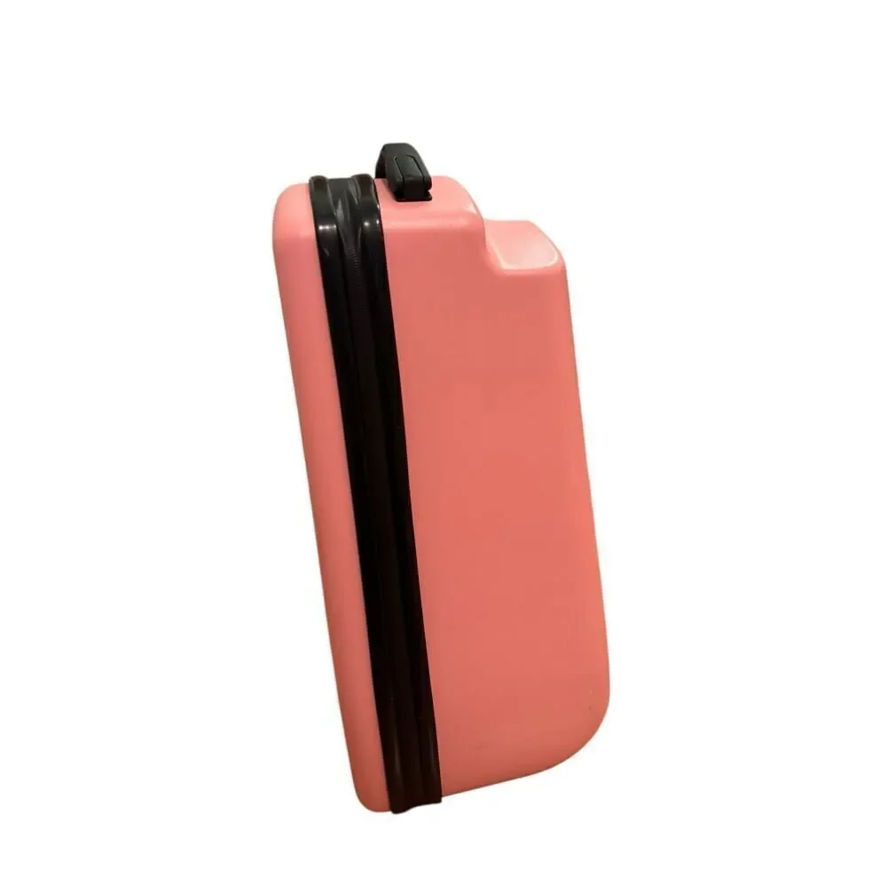 iubest Luggage Carry On Scooter Suitcase for Kids Age 4-15 LUGGAGE ONLY pink